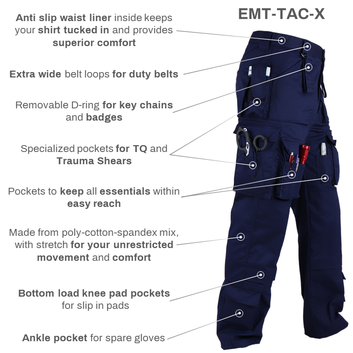 KALTgear EMT TAC X Tactical Pants KALTgear Inc